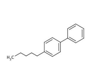 4-Pentylbiphenyl (CAS 7116-96-3) - chemical structure image