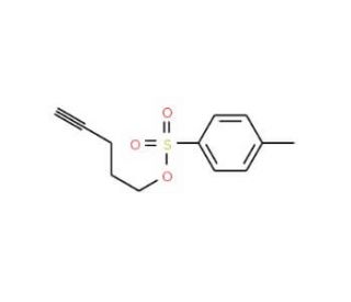 4-Pentynyl p-Tosylate (CAS 77758-50-0) - chemical structure image