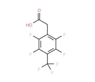 4-(Perfluorotolyl)acetic acid - chemical structure image