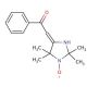 4-Phenacylidene-2,2,5,5-tetramethylimidazolidin-1-yloxy, free radical (CAS 84271-26-1) - chemical structure image
