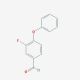4-(Phenoxy)-3-fluoro-benzaldehyde (CAS 887576-87-6) - chemical structure image