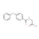 (4-Phenoxy-benzoylamino)-acetic acid - chemical structure image