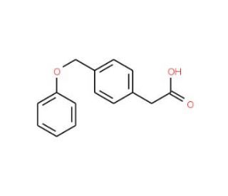 4-(Phenoxymethyl)phenylacetic acid (CAS 344349-71-9) - chemical structure image
