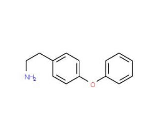 4-Phenoxyphenethylamine (CAS 118468-18-1) - chemical structure image