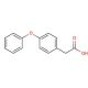 4-Phenoxyphenylacetic acid (CAS 6328-74-1) - chemical structure image