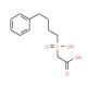 4-Phenybutyl 2-Carboxyethylphosphinic Acid (Fosinopril Impurity A) (CAS 83623-61-4) - chemical structure image