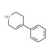 4-Phenyl-1,2,3,6-tetrahydro-pyridine (CAS 43064-12-6) - chemical structure image