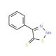 4-Phenyl-1,2,3-thiadiazol-5-ylhydrosulfide - chemical structure image
