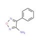 4-phenyl-1,2,5-oxadiazol-3-amine (CAS 10349-14-1) - chemical structure image