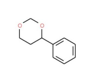 4-Phenyl-1,3-dioxane (CAS 772-00-9) - chemical structure image