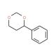 4-Phenyl-1,3-dioxane (CAS 772-00-9) - chemical structure image