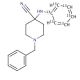 4-(Phenyl-13C6-amino]-1-benzyl-4-piperidinecarbonitrile - chemical structure image