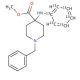 4-(Phenyl-13C6-amino]-1-benzyl-4-piperidinecarboxylic Acid Methyl Ester - chemical structure image