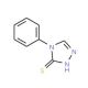 4-phenyl-4H-1,2,4-triazole-3-thiol (CAS 5373-72-8) - chemical structure image