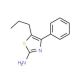 4-Phenyl-5-propyl-thiazol-2-ylamine - chemical structure image
