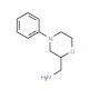 (4-Phenyl-morpholin-2-yl)methylamine (CAS 112913-99-2) - chemical structure image