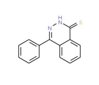 4-Phenyl-phthalazine-1-thiol (CAS 35392-60-0) - chemical structure image