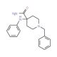 4-(Phenylamino)-1-benzyl-4-piperidinecarboxamide (CAS 1096-03-3) - chemical structure image