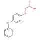 (4-Phenylamino-phenoxy)-acetic acid - chemical structure image