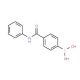 4-(Phenylaminocarbonyl)benzeneboronic acid (CAS 330793-45-8) - chemical structure image