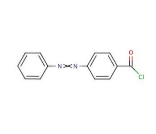 4-(Phenylazo)benzoyl chloride (CAS 104-24-5) - chemical structure image