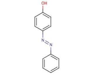 4-Phenylazophenol (CAS 1689-82-3) - chemical structure image