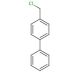 4-Phenylbenzyl chloride (CAS 1667-11-4) - chemical structure image
