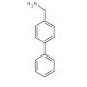 4-Phenylbenzylamine (CAS 712-76-5) - chemical structure image