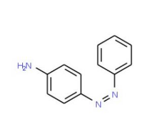 4-[phenyldiazenyl]aniline (CAS 60-09-3) - chemical structure image
