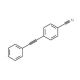 4-Phenylethynyl-benzonitrile (CAS 29822-79-5) - chemical structure image
