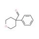 4-Phenyltetrahydro-2H-pyran-4-carboxaldehyde (CAS 66109-88-4) - chemical structure image