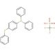(4-Phenylthiophenyl)diphenylsulfonium triflate (CAS 111281-12-0) - chemical structure image