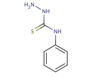 4-Phenylthiosemicarbazide (CAS 5351-69-9) - chemical structure image