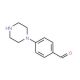 4-Piperazin-1-ylbenzaldehyde (CAS 27913-98-0) - chemical structure image