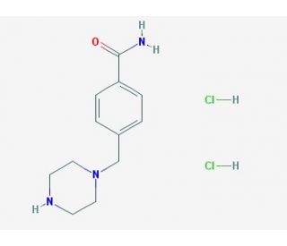 4-(piperazin-1-ylmethyl)benzamide dihydrochloride - chemical structure image