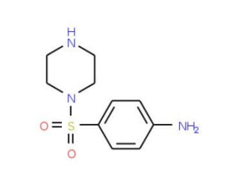 4-(Piperazin-1-ylsulfonyl)aniline (CAS 69249-13-4) - chemical structure image