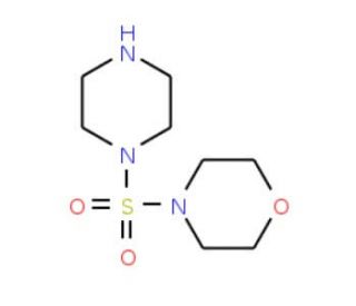 4-(Piperazine-1-sulfonyl)-morpholine (CAS 5625-93-4) - chemical structure image