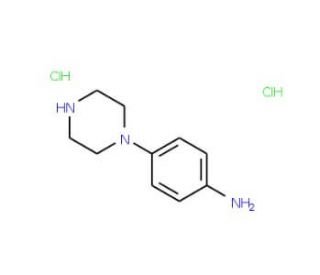 4-Piperazinoaniline dihydrochloride (CAS 1185303-28-9) - chemical structure image