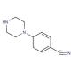 4-Piperazinobenzonitrile 的分子结构, CAS编号: 68104-63-2 4-Piperazinobenzonitrile (CAS 68104-63-2) - chemical structure image
