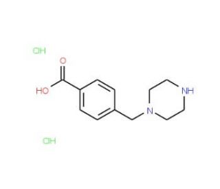 4-(Piperazinomethyl)benzoic Acid, Dihydrochloride (CAS 86620-70-4) - chemical structure image