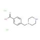 4-(Piperazinomethyl)benzoic Acid, Dihydrochloride (CAS 86620-70-4) - chemical structure image