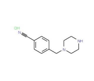 4-(Piperazinomethyl)benzonitrile, Hydrochloride (CAS 1158548-82-3) - chemical structure image
