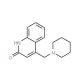 4-Piperidin-1-ylmethyl-1H-quinolin-2-one (CAS 13629-28-2) - chemical structure image