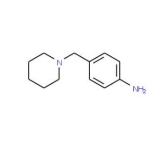 4-(Piperidin-1-ylmethyl)aniline (CAS 29608-05-7) - chemical structure image