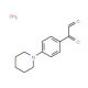 4-(Piperidin-1-ylphenyl)glyoxal hydrate (CAS 93290-93-8) - chemical structure image