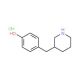 4-Piperidin-3-ylmethyl-phenol hydrochloride (CAS 1170102-51-8) - chemical structure image