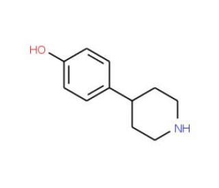 4-Piperidin-4-yl-phenol (CAS 62614-84-0) - chemical structure image