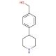 (4-Piperidin-4-yl-phenyl)methanol (CAS 885274-59-9) - chemical structure image