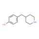 4-Piperidin-4-ylmethyl-phenol (CAS 66414-17-3) - chemical structure image