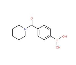 4-(Piperidine-1-carbonyl)phenylboronic acid (CAS 389621-83-4) - chemical structure image